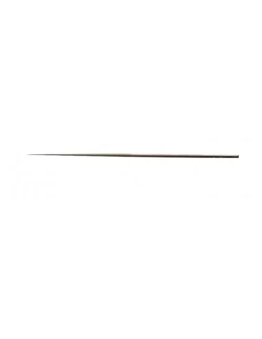Lima redonda de aguja, corte basto, sin mango, 180 mm