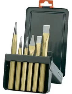 Cincel de albañil con acabado lacado color cobre: 6 piezas/caja