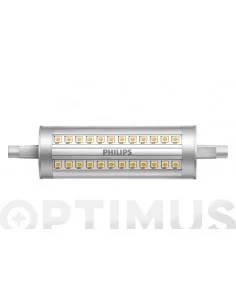 BOMBILLA LED LINEAL REGULABLE 118MM R7S LUZ CALIDA 2000LM 120W