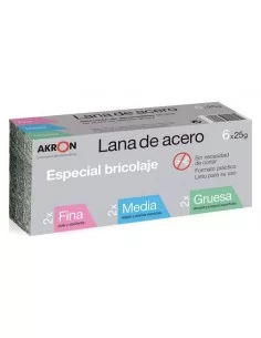 LANA ACERO AKRON SELECCION 2FINO+2MEDIO+2GRUESO