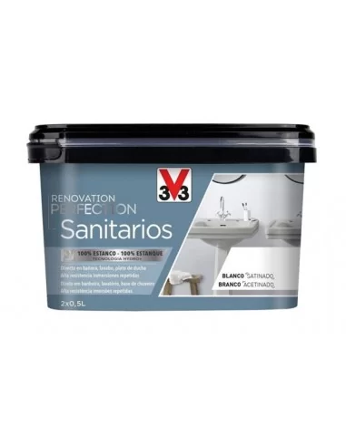 PINTURA SANITARIOS RENOVATION PERFECTION 2 X 0,5 L BLANCO